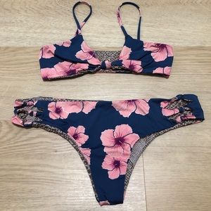 Acacia Swimwear Hibiscus Bikini Set